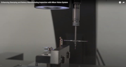 Enhancing Stamping and Battery Manufacturing Inspection with Nikon Vision System, IntriPlex Technologies, Nikon Metrology YouTube video